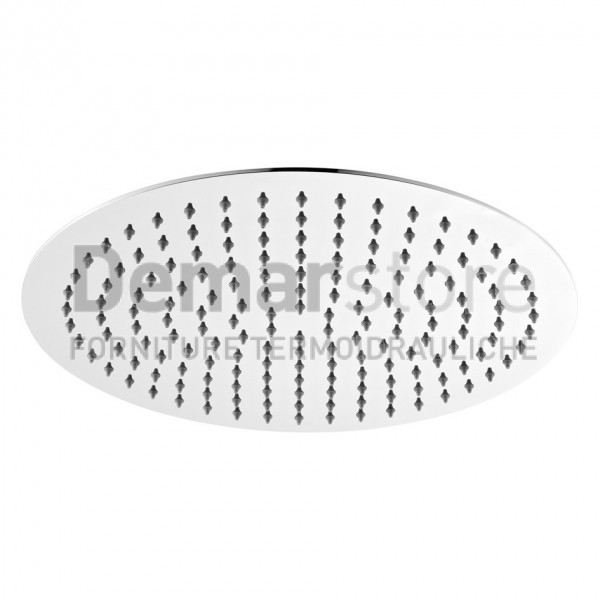 Soffione Doccia | Tondo | Ultra Slim | Acciaio Inox | D.250 mm