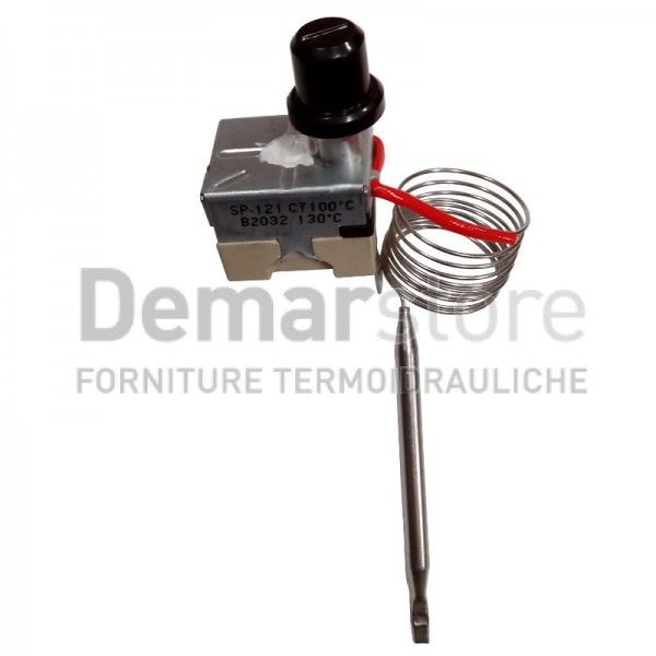 Termostato Capillare a Riarmo per Stufe e Caldaie a Pellet Termostato Capillare a Riarmo per Stufe e Caldaie a Pellet
