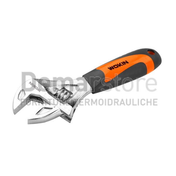 WOKIN | 150406 | Chiave a Rullino Regolabile Stubby mm.250 Apertura mm.30 WOKIN | 150406 | Chiave a Rullino Regolabile Stubby mm.250 Apertura mm.30