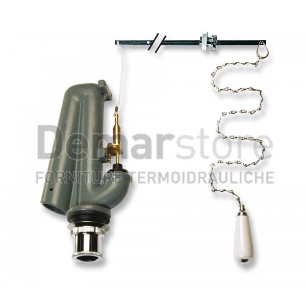 Batteria di Scarico in Ghisa con Catenella in Ceramica