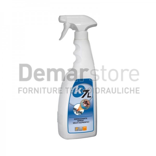 K7 Faren Igienizzante Spray Professionale Multi Superfici 750ml K7 Faren Igienizzante Spray Professionale Multi Superfici 750ml