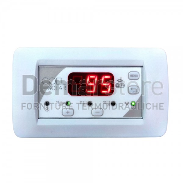 Centralina Elettronica COEL SOLAR Wi-Fi | 4 DIN | Coelte per Pannelli Solari | 301B Centralina Elettronica COEL SOLAR Wi-Fi | 4 DIN | Coelte per Pannelli Solari | 301B
