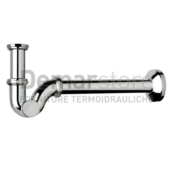 Sifone a "S" Senza Piletta 1" Cromo Sifone a "S" Senza Piletta 1" Cromo