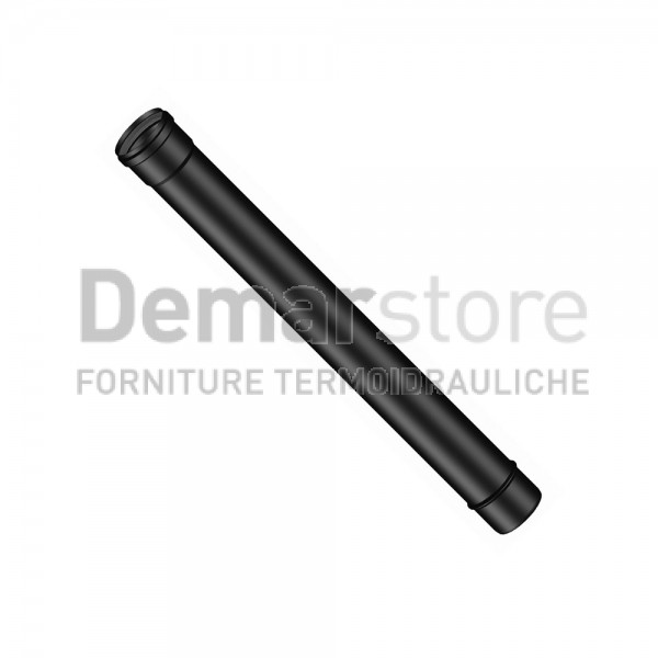 Tubo Nero per Stufe a Pellet MF | cm.100 | Diam. 80