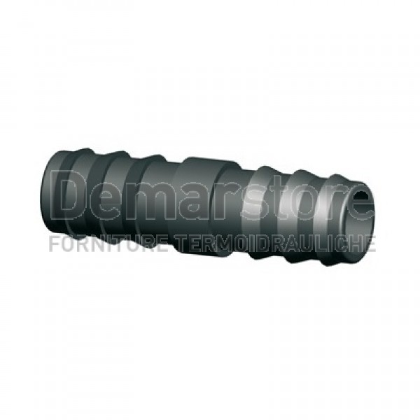 Manicotto Portagomma in PP per Tubo Bassa Pressione Diam.16 mm Manicotto Portagomma in PP per Tubo Bassa Pressione Diam.16 mm