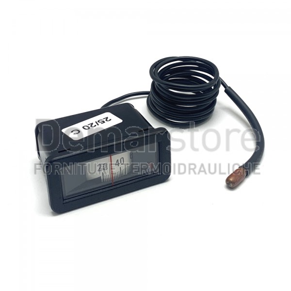 Termometro Rettangolare 0-120°C Thermorossi CAP.1500 | 60005704 Termometro Rettangolare 0-120°C Thermorossi CAP.1500 | 60005704