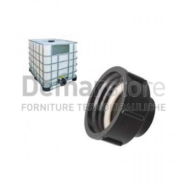 Raccordo per Cisterna a Cubo Attacco S60 F4 x F.1"