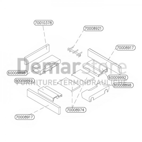 Bruciatore Completo Thermorossi per FIREBLU 52 | 70008902
