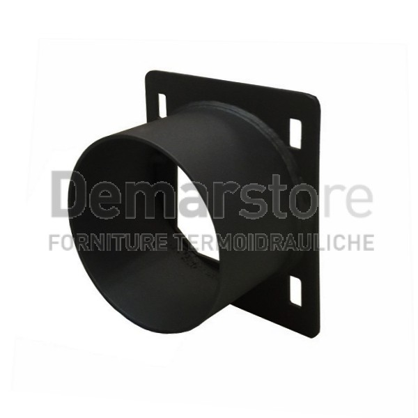 Flangia Uscita Fumi Thermorossi per Inserti e Stufe a Pellet | 70010403 Flangia Uscita Fumi Thermorossi per Inserti e Stufe a Pellet | 70010403