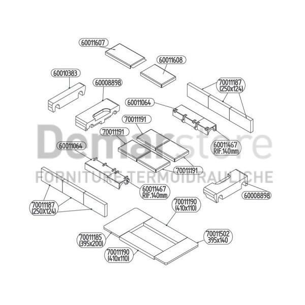 Bruciatore Completo Thermorossi per LE 73 | 70011180 Bruciatore Completo Thermorossi per LE 73 | 70011180