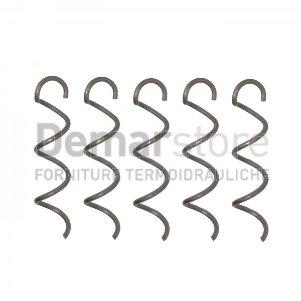 Set 5 Molle Raschiatubi Corte Thermorossi per Stufe a Pellet | 70016196-5 Set 5 Molle Raschiatubi Corte Thermorossi per Stufe a Pellet | 70016196-5