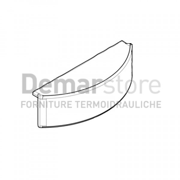 Ceramica Inferiore Centrale Thermorossi per Ionica Metalcolor "Easy" | 70018833
