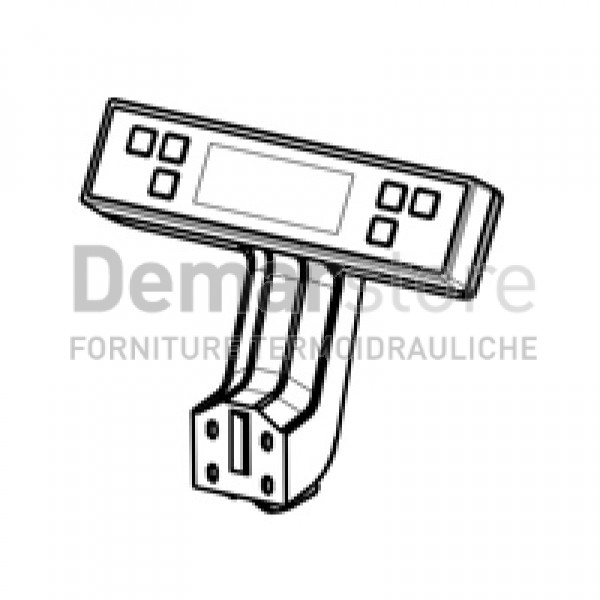 Frontalino Comandi Completo Thermorossi per PIDRA 13 | 70018887 Frontalino Comandi Completo Thermorossi per PIDRA 13 | 70018887