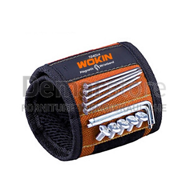 WOKIN | 724014 | Bracciale da Polso Magnetico Portaminuterie WOKIN | 724014 | Bracciale da Polso Magnetico Portaminuterie