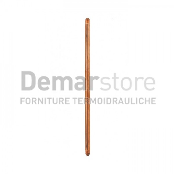 Paletto Dispersore di Terra in Acciaio Ramato cm.150 Filetto M.18