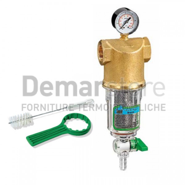 FT312 | Filtro Pulente Manuale | BRAVO | ACQUA BREVETTI | con Attacco FF 3/4" FT312 | Filtro Pulente Manuale | BRAVO | ACQUA BREVETTI | con Attacco FF 3/4"