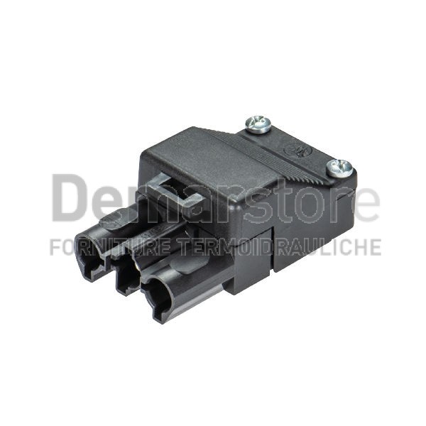 Connettore Presa a 3 POLI Marchiato CE Thermorossi | 60007557 Connettore Presa a 3 POLI Marchiato CE Thermorossi | 60007557