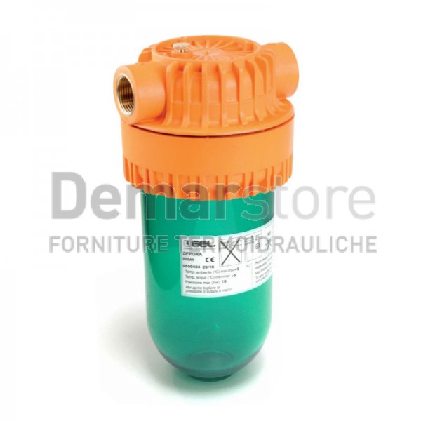 Filtro Contenitore GEL |  7" | DEPURA 700 | Attacco FF 1"