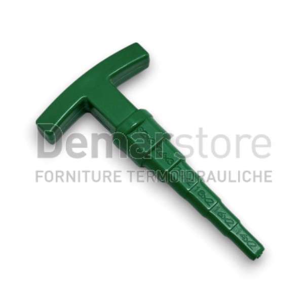 Calibratore Svasatore in PVC per Tubo Multistrato | Diam. 14-16-18 20-26-32 Calibratore Svasatore in PVC per Tubo Multistrato | Diam. 14-16-18 20-26-32