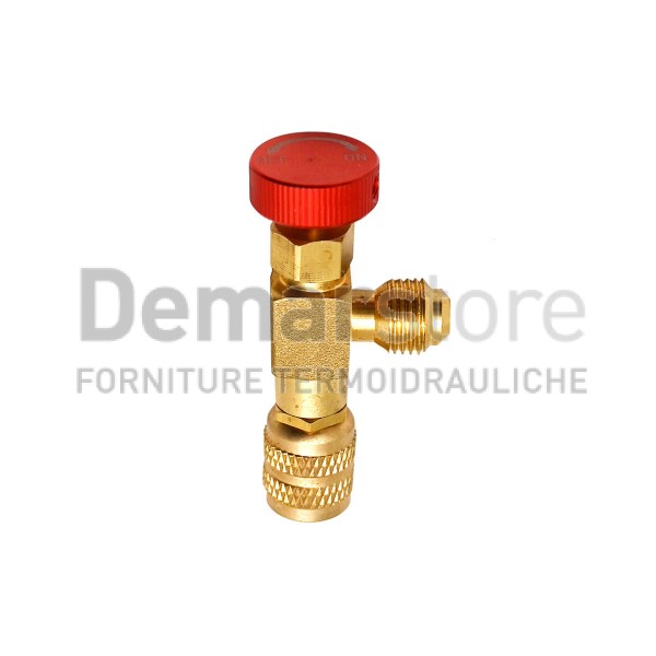 Rubinetto con valvola SHUT-OFF | F.5/16" SAE x M.5/16" SAE Rubinetto con valvola SHUT-OFF | F.5/16" SAE x M.5/16" SAE