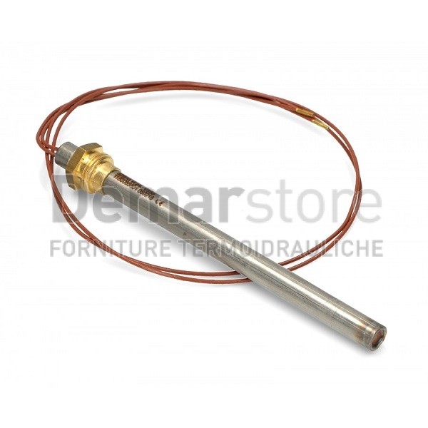 Resistenza Candeletta Stufe a Pellet | M.3/8" | Ø 9.9 | L.140mm | W.300 | Lungh.Tot. 150mm