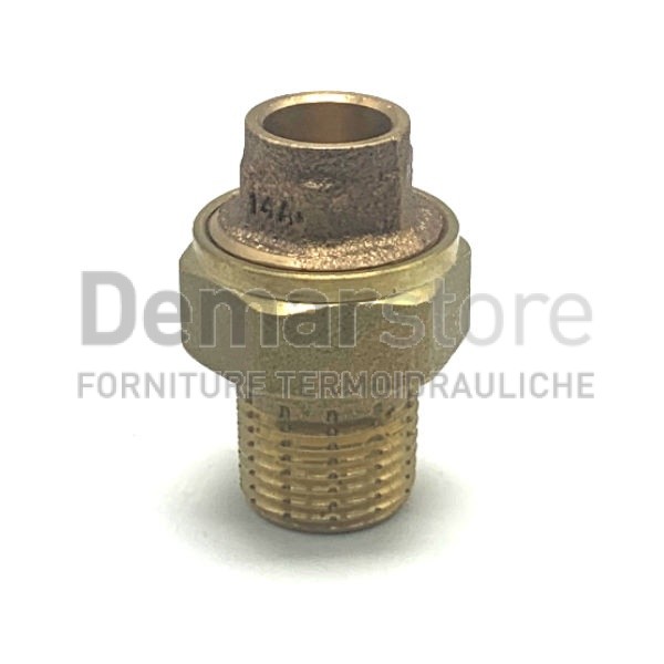 Bocchettone Bronzo a Saldare Diritto Maschio 16 x 3/4" Bocchettone Bronzo a Saldare Diritto Maschio 16 x 3/4"