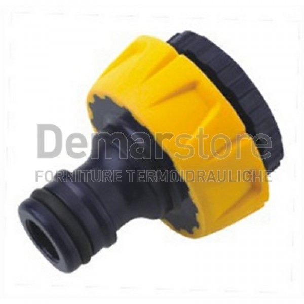Raccordo Rapido Presa Rubinetto Multifiletto Femmina 3/4" - 1" Raccordo Rapido Presa Rubinetto Multifiletto Femmina 3/4" - 1"