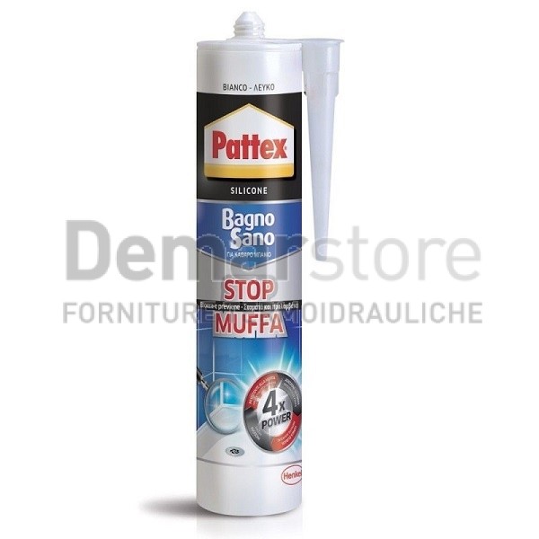 Silicone Sigillante | Bianco | Pattex | Bagno Sano | 300ml Silicone Sigillante | Bianco | Pattex | Bagno Sano | 300ml