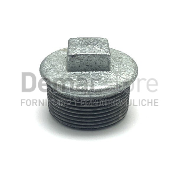 Tappo Zincato Maschio 1"1/2