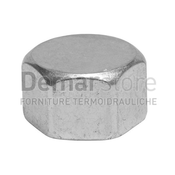 Tappo Acciaio Zincato Femmina 1/2" Tappo Acciaio Zincato Femmina 1/2"