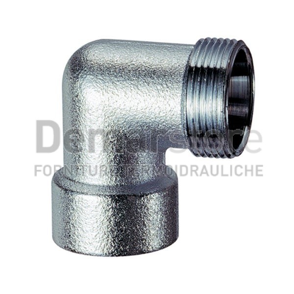 Raccordo FAR Cromato M 24x19 | Gomito Femmina 1/2" | 5310 12