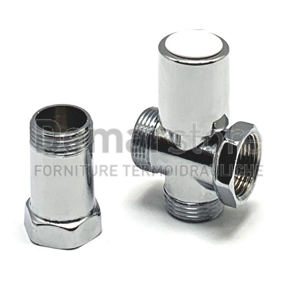 Rubinetto Lavatrice Retrogruppo con Distanziatore Attacco 3/4" Rubinetto Lavatrice Retrogruppo con Distanziatore Attacco 3/4"