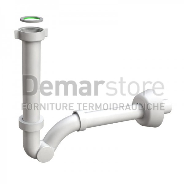Sifone a S Abs Bonomini Attacco 1"1/4 Bianco Sifone a S Abs Bonomini Attacco 1"1/4 Bianco
