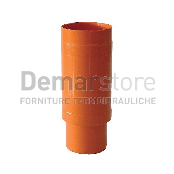 Manicotto di Riparazione Scorrevole Arancio PVC Diam.100 Manicotto di Riparazione Scorrevole Arancio PVC Diam.100