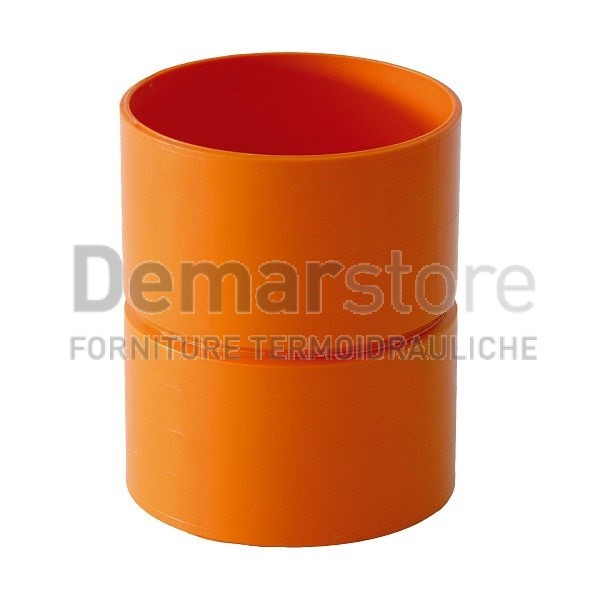 Manicotto Arancio PVC Femmina Diam.140 Manicotto Arancio PVC Femmina Diam.140