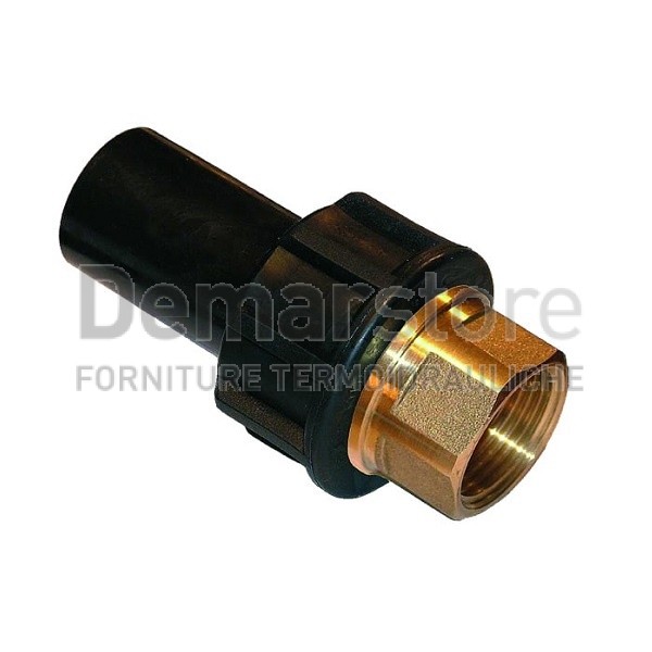 Giunto di Transizione a Saldare per Gas e Acqua Femmina Diam. 25 x 3/4" Giunto di Transizione a Saldare per Gas e Acqua Femmina Diam. 25 x 3/4"
