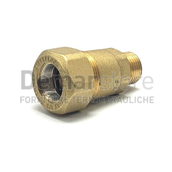 Raccordo Attacco Ferro Diritto Maschio per Tubi Acciaio 3/8" Raccordo Attacco Ferro Diritto Maschio per Tubi Acciaio 3/8"