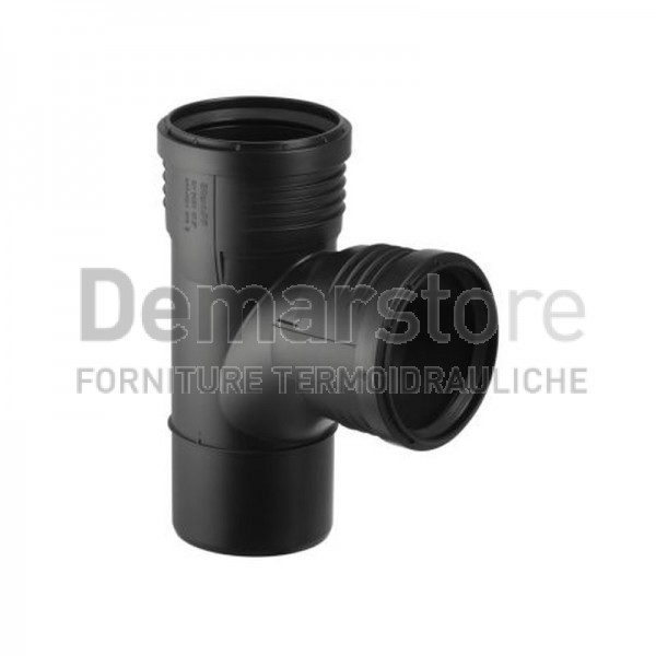 Braga Innesto Geberit SILENT-PP 3 Strati a 90° Diam. 50