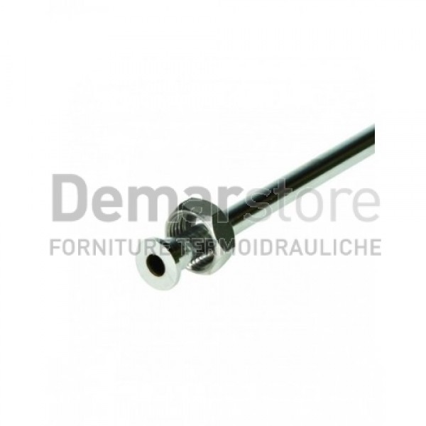 Cannetta Cromata con Dado F.1/2" x cm.40 Cannetta Cromata con Dado F.1/2" x cm.40