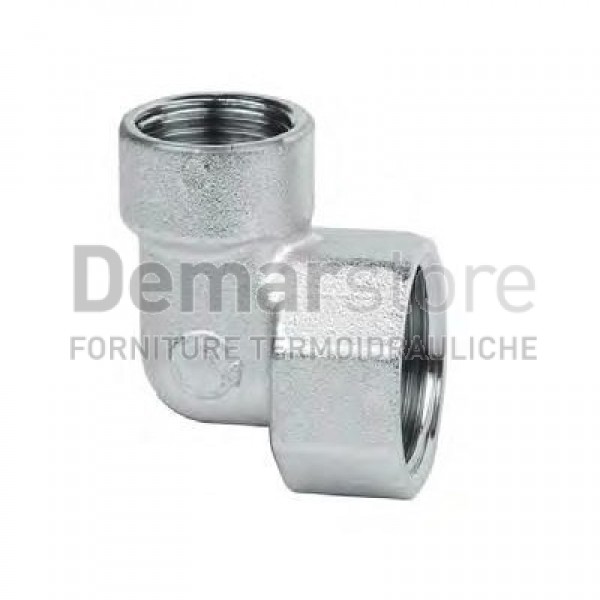 Gomito Ridotto Cromato per Collettori FF. 1" X 3/8" | 4050 138 Gomito Ridotto Cromato per Collettori FF. 1" X 3/8" | 4050 138