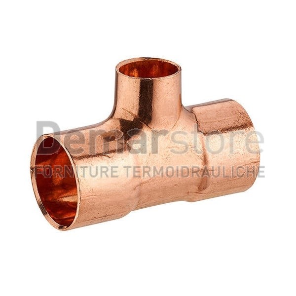 Tee Ridotta Rame a Saldare Diam. 18x16x18