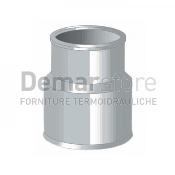 Manicotto Ridotto Grigio PVC ad Incollaggio FF Diam. 50 x 40 Manicotto Ridotto Grigio PVC ad Incollaggio FF Diam. 50 x 40