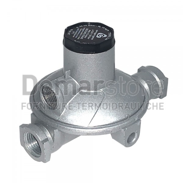 Regolatore GAS Bassa Pressione | 10 kg/h | Attacco FF 1/2" | RECA Regolatore GAS Bassa Pressione | 10 kg/h | Attacco FF 1/2" | RECA