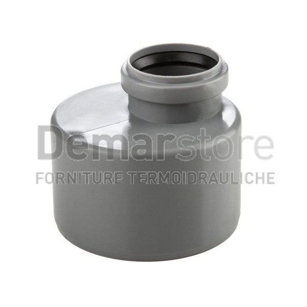 Riduzione Innesto a Tampone per Scarichi M.110 x F.75 Riduzione Innesto a Tampone per Scarichi M.110 x F.75