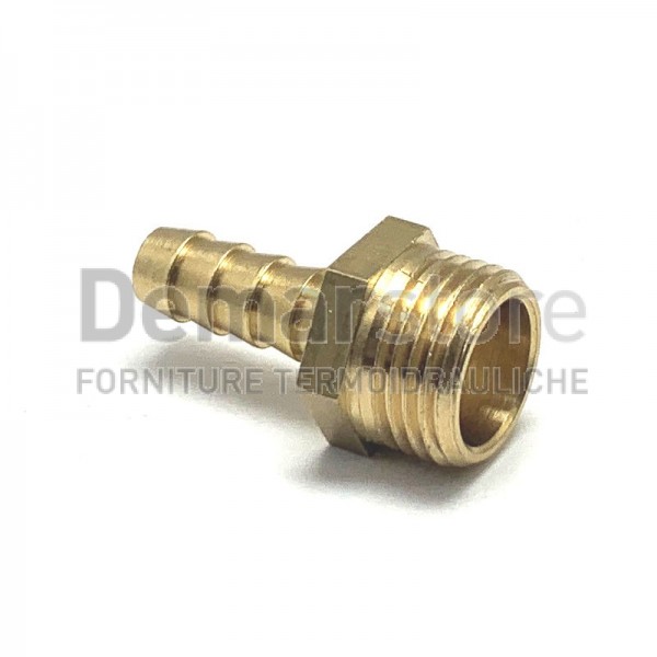 Raccordo Portagomma in Ottone Diam. 9 x 3/8" GPL | Maschio Raccordo Portagomma in Ottone Diam. 9 x 3/8" GPL | Maschio