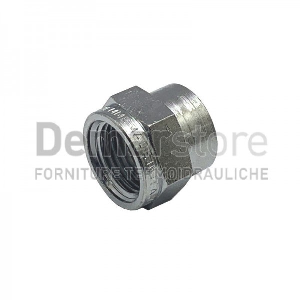 Manicotto Ridotto Ottone Cromato Lucido FF 1/2" x 3/8" Manicotto Ridotto Ottone Cromato Lucido FF 1/2" x 3/8"