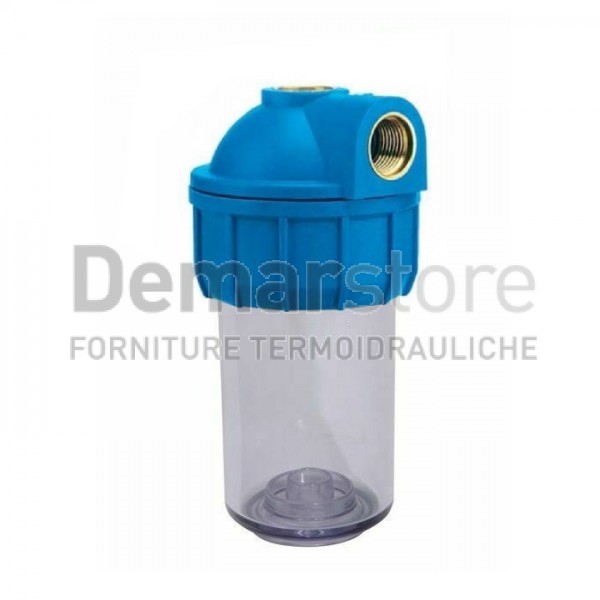 Filtro Contenitore ATLAS | 5" | Mignon Plus | S3P | Attacchi ad Angolo 90° | Diam. 1/2" Filtro Contenitore ATLAS | 5" | Mignon Plus | S3P | Attacchi ad Angolo 90° | Diam. 1/2"