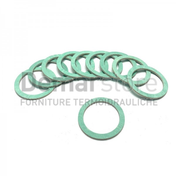 Guarnizione Tappo Radiatori in Alluminio Diam. 1" x 42 mm (Pezzi 10)