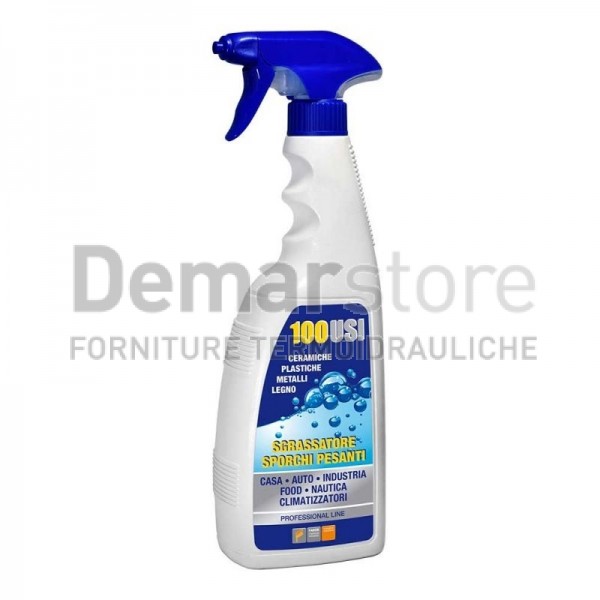 100 USI Sgrassatore Sporchi Pesanti Spray 750ml 100 USI Sgrassatore Sporchi Pesanti Spray 750ml
