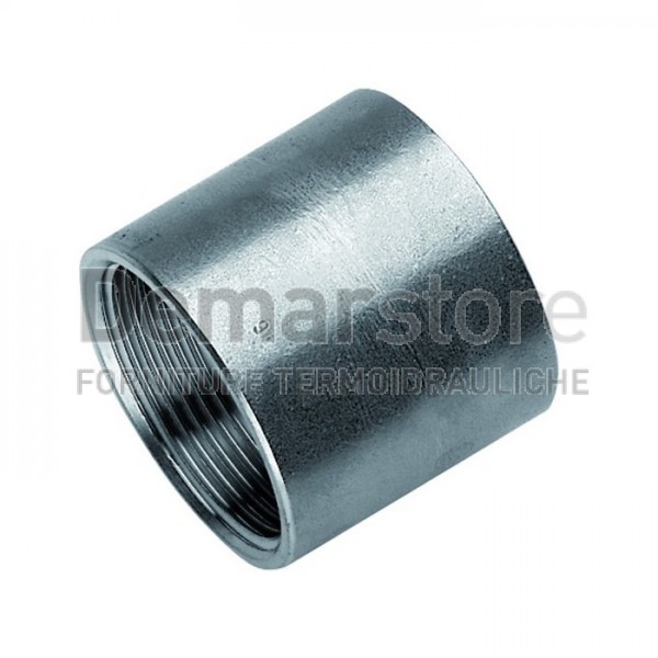 Manicotto in Acciaio Nero a Saldare Diam. 2"1/2 Manicotto in Acciaio Nero a Saldare Diam. 2"1/2